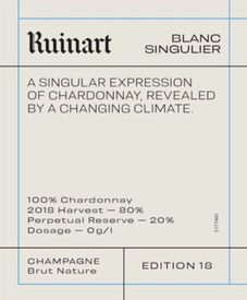 Ruinart Blanc Singulier 18th Edition